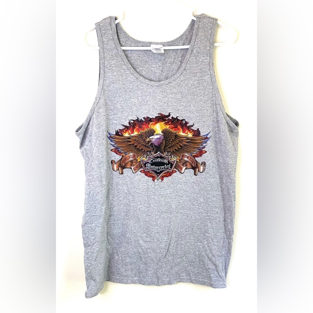 Custom Motorcycles Steel Horse Sales Tank Top Size Large